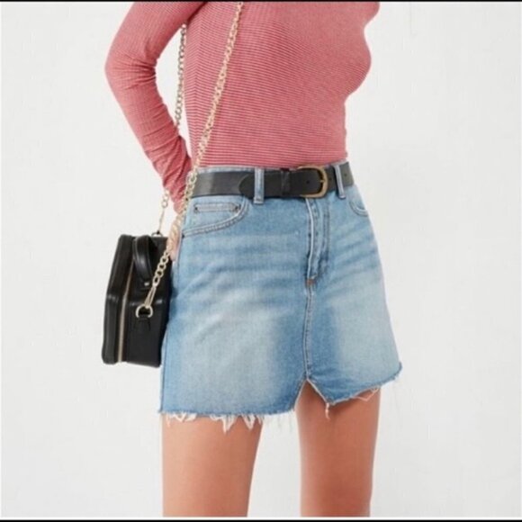 Urban Outfitters BDG Denim Jean Mini Skirt Medium - Picture 1 of 6